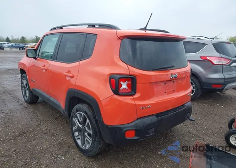 2017 Jeep Renegade Latitude 4X4 из США, поврежденный, VIN ZACCJBBB7HPF30024